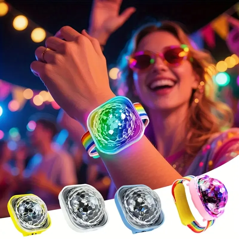 Glow On the Go: Your Wrist, the Party Starter