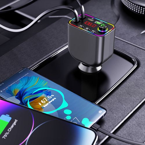 🔥💥 Retractable 120W Fast Car Charger