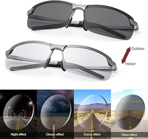 Klugeule Automatic Discoloration Polarizing Glasses🔥🔥