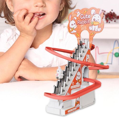 🎉🐰 Automatic Rabbit Stair-Climbing Toy (Lights + Sound)🎊🎉 85 sales
