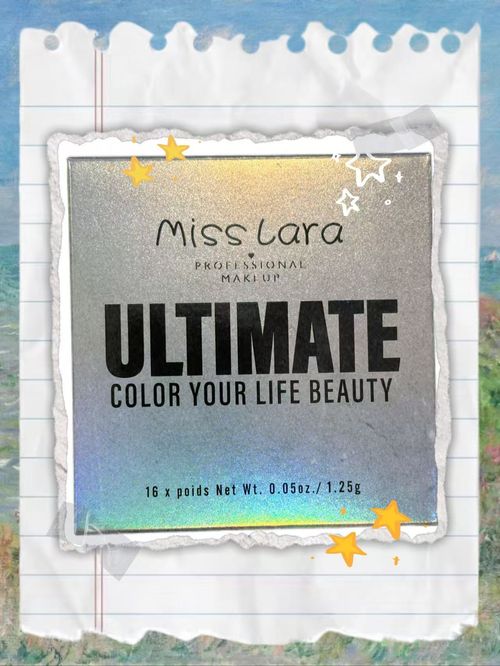 Misslara 16 Color Rainbow Candy Eyeshadow Palette Matte and Shimmer Fine Texture Vivid Color No Fallout Perfect Accent for Facial Makeup Dopamine Style。