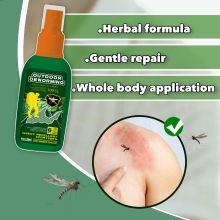Outdoor portable mosquito repellent spray