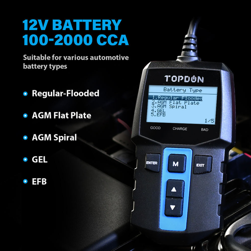 12V Car Battery Tester