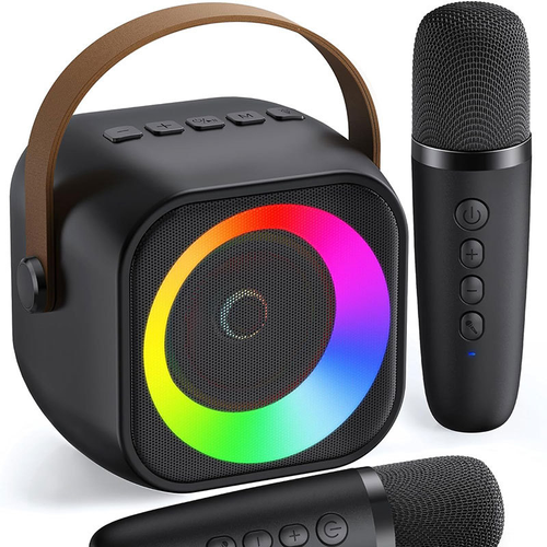 Karaoke Speaker with 2 Microphones