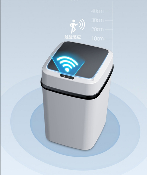 Automatic trash can