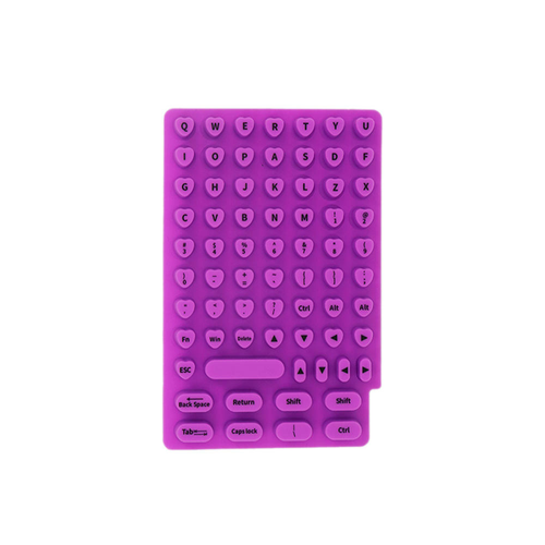 Keyboard cover for long nails