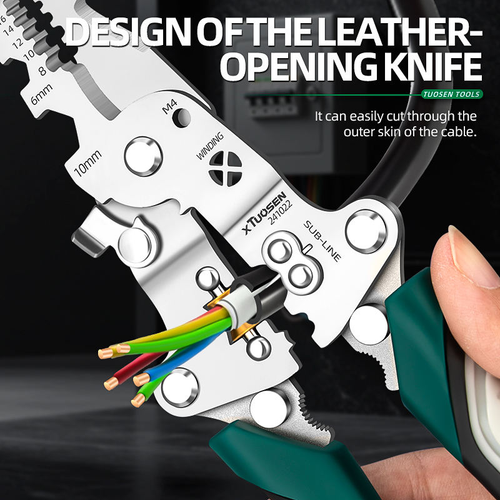 Multifunctional heavy-duty multifunctional folding wire pliers