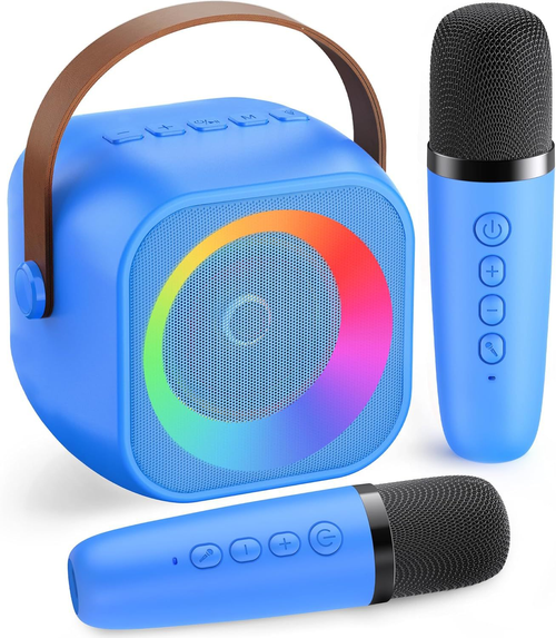Karaoke Speaker with 2 Microphones