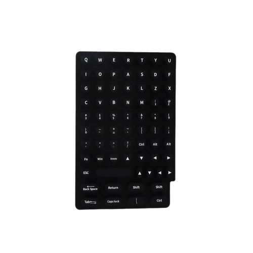 Keyboard cover for long nails
