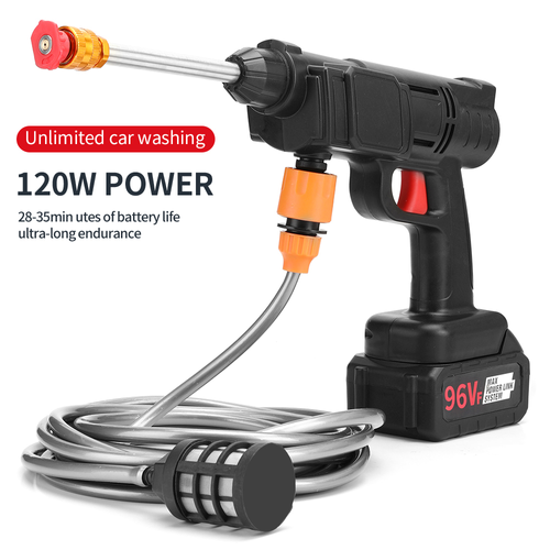 Cordless High-Pressure Washer Gun - Car Wash & Garden Watering 2-in-1