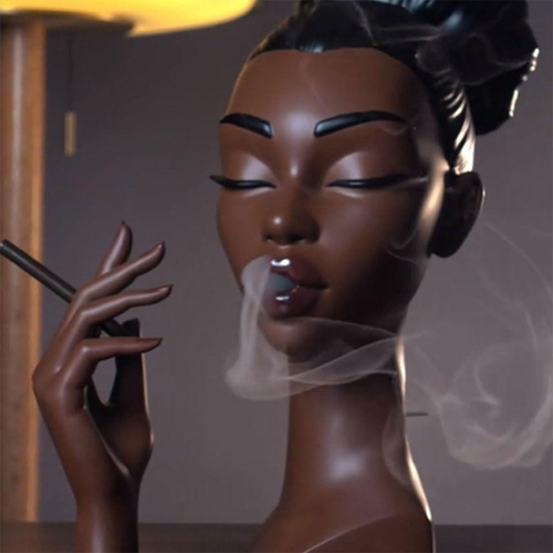 Woman Head Sculpture Aroma Diffuser