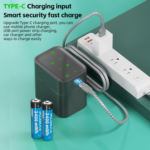 AA Battery Smart Case