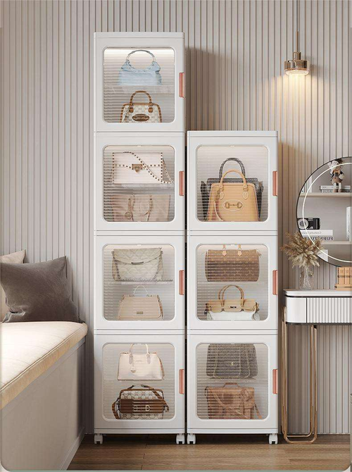Slim storage cabinet