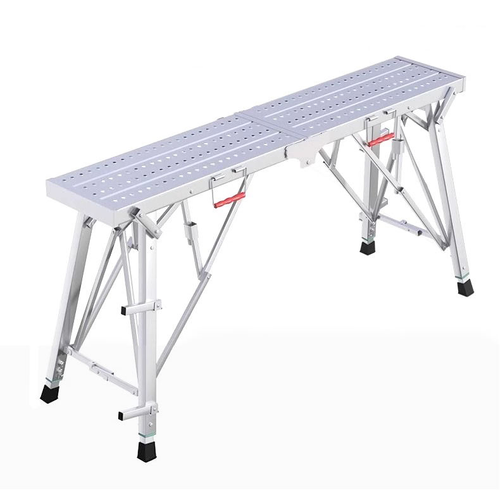Heavy-Duty Steel Folding Work Platform