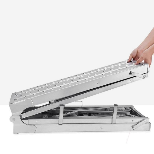 Heavy-Duty Steel Folding Work Platform