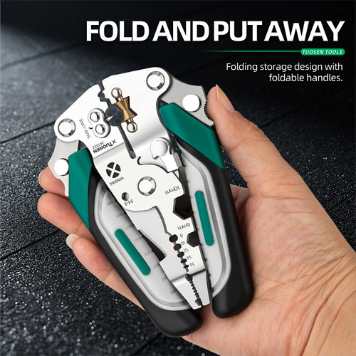Multifunctional heavy-duty multifunctional folding wire pliers