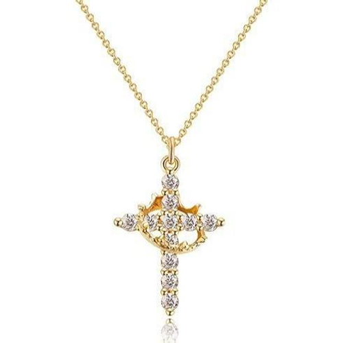 Gold Cross Necklace