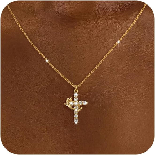 Gold Cross Necklace