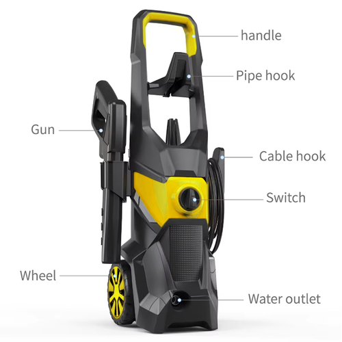 Portable High-Pressure Washer for Cars