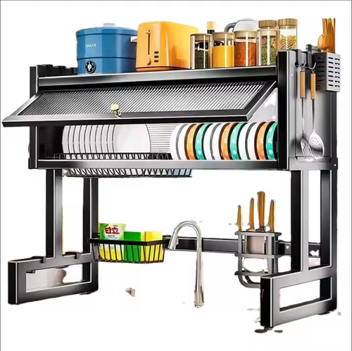 Kitchen Dish Drainer Rack