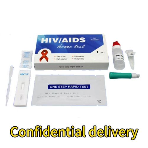 HIV antibody whole blood, serum, plasma home self-test rapid HIV test kit confidential delivery