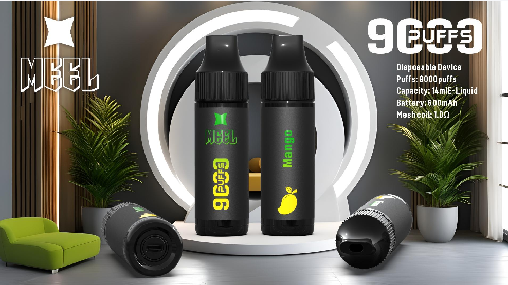 ILIA糖果雲煙館 MEEL馬博9000口一次性拋棄式蒸汽電子菸 正品直供