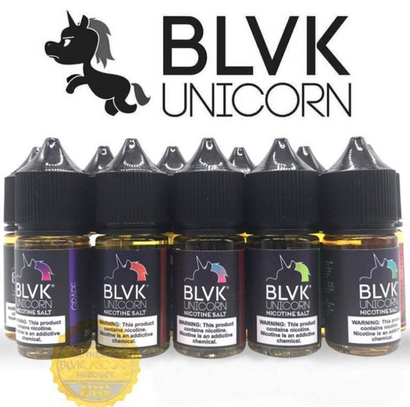 BLVK獨角獸系列美國原裝進口小菸油30ml 3%買五送一ILIA糖果雲煙館