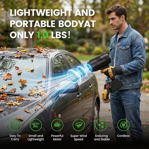 🏆2026 Turbo Jet Blower, Cordless🍂 Turbo Super Power Air Duster🌟