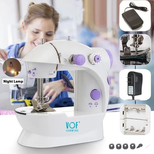 🔥💯🏹 Household Small Mini Sewing Machine Household Mini Electric Desktop Multi-Function Automatic Sewing Machine.💫😎👉