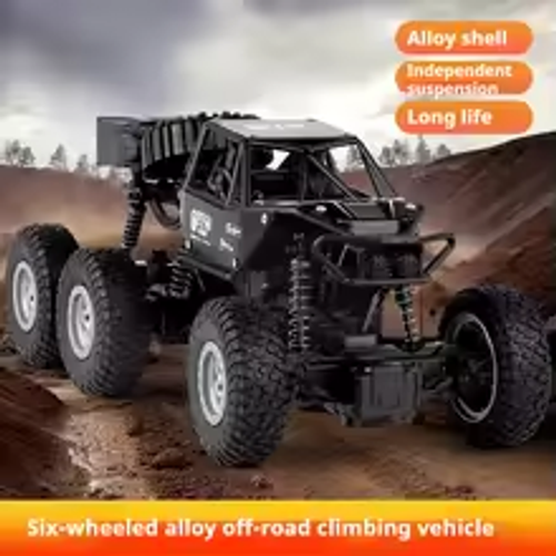 super large alloy 6-wheel 4x4 rc cars,remote control car,climbing Bigfoot rc truck,toys for kids🚙