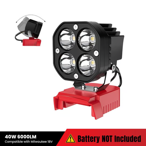 💡18V Cordless LED Work Light