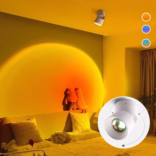 LED Sunset Projection Lamp