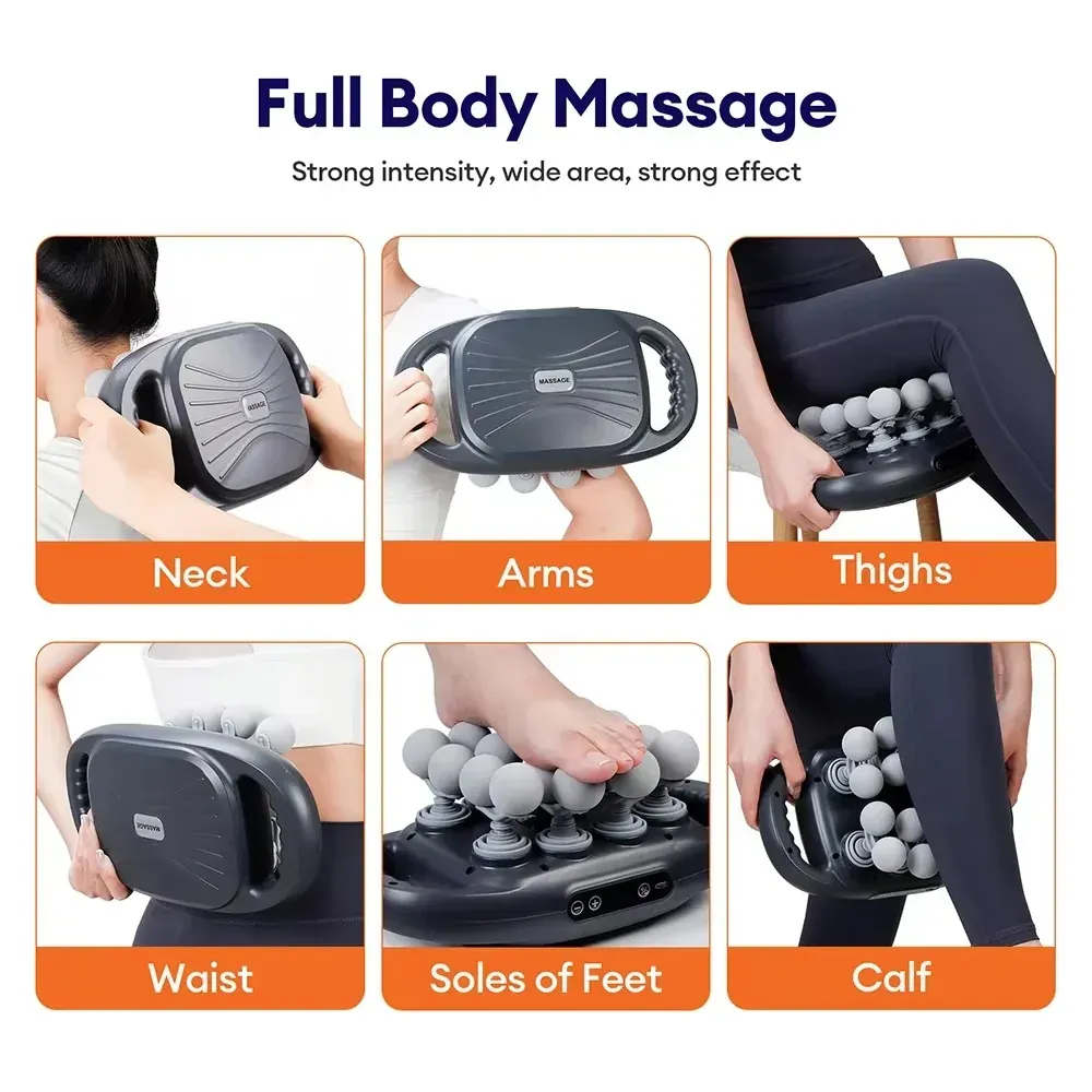 Multi-Head Deep Tissue Massager | Loosen Tight Muscles & Boost Recovery
