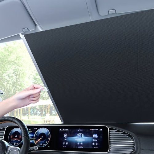 🌞Summer Specials 49% OFF🔥 Automatic retractable car sunshade
