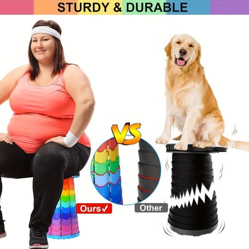 Sale 49% OFF🔥-2025 Upgraded Heavy-Duty Collapsible Portable Stool