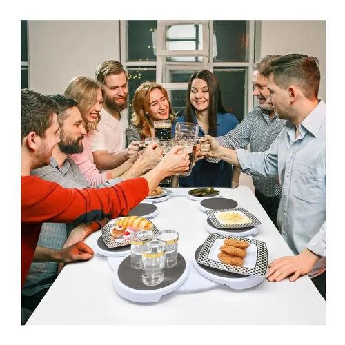 360° Rotating Modular Serving Tray Set