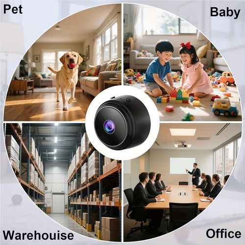 🤩1080p Magnetic Upgrade Mini WIFI Camera Wide Angle🏡