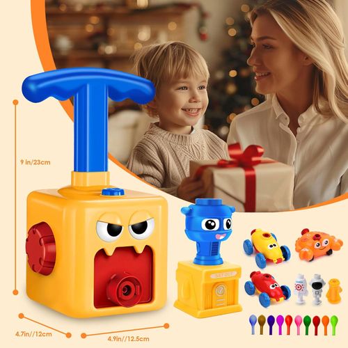 🎈🏎️Aerodynamic Balloon Car👨‍👩‍👧‍👦