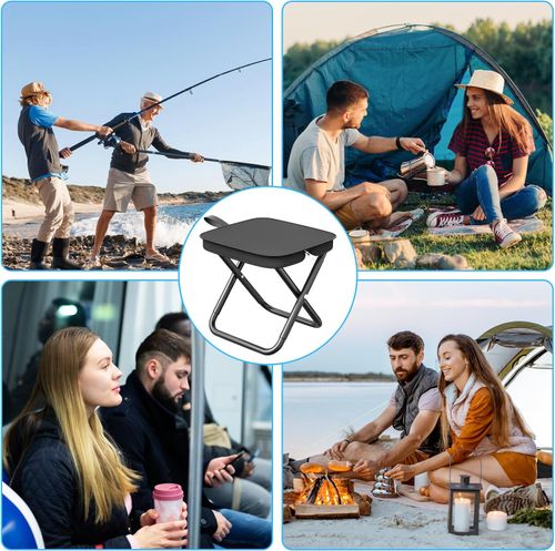 Ultra-Lightweight Folding Camping Stool – Compact, Durable & Adventure-Ready!