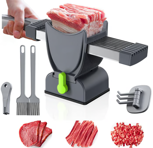⏰Last Day Sale 49% OFF-17-Blade Stainless Steel Fresh Meat Slicer