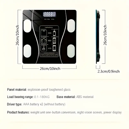 High Precision Smart Body Fat Scale Weight Scale Can Connect APP Bathroom Scales Human Body Scales Electronic Weighing Scales Fat Scales