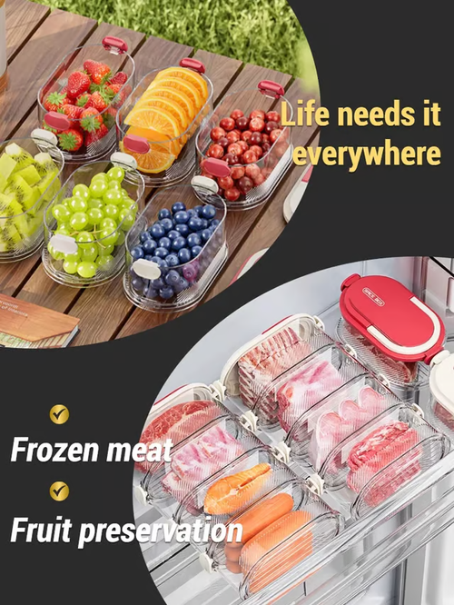 🔥🔥🔥Stackable Airtight Moisture-Proof Fresh-Keeping Box（5pcs)