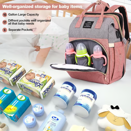 🔥 2025 Ultimate Deal: Diaper Changing Station Baby Backpack - 49% OFF! 👶