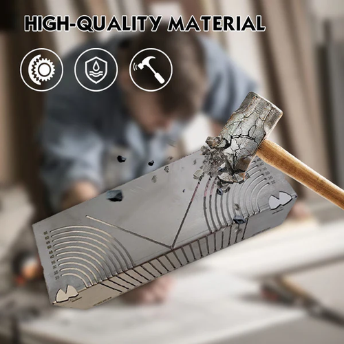 🔥🔥🔥Square ruler for 90° angle marking in stainless steel