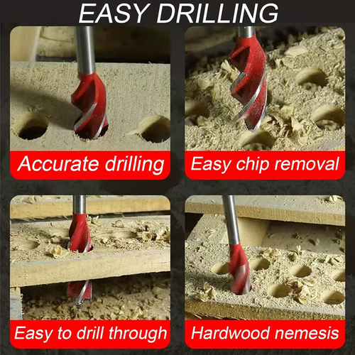 🔥Limited Time Offer🔥-8 Woodworking Spiral Drill Bits Set