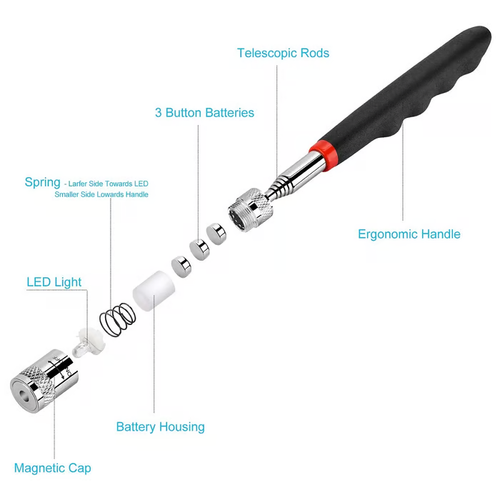 🔥🔥🔥Powerful Magnet Suction Rod(50% off）