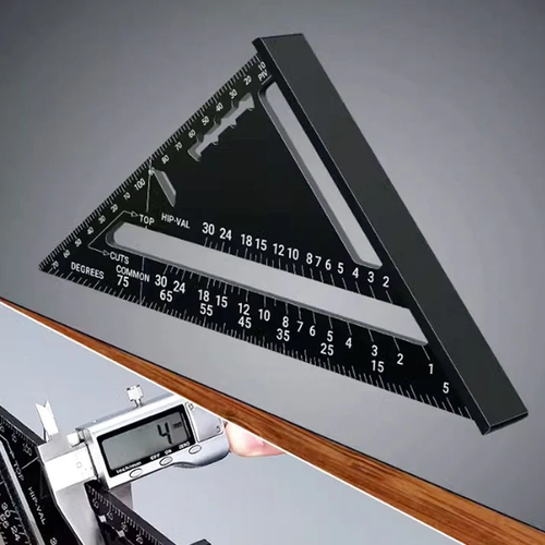 Woodworking Triangle Ruler 7 inch🔥Red