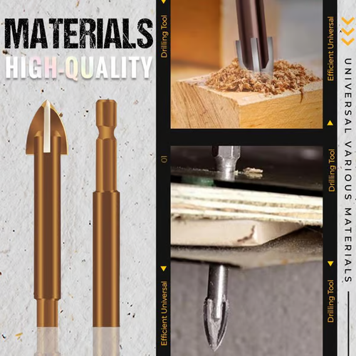 🔥🔥🔥Alloy triangular handle tile drill bit