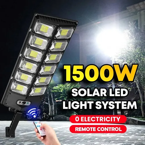 🔥1500W Led Solar Light System