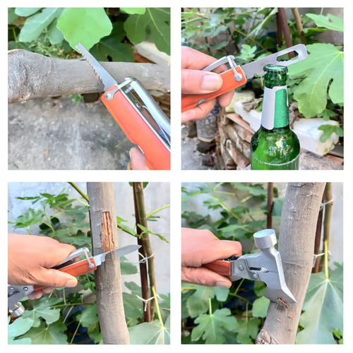 (🎅 HOT SALE NOW-48% OFF)-16in-1 Portable Multi-Functional Claw Hammer Tool For Vehicle Household Hiking